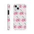 Glitter ball cherries wraparound phone case with dual-layer protection for iPhone 16-13.