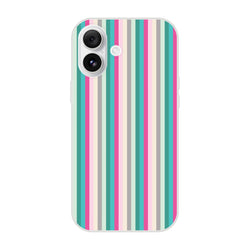 Pastel Stripe iPhone Case (13-16): colorful striped phone cover with a bold, streetwear-inspired look.