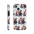 British Bulldog phone case with skateboard motif for iPhone 16/15/14/13, rugged dual-layer protection.