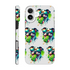 Chill dog tough protective phone case with glossy wraparound back-and-sides print for iPhone 16/15/14/13.