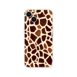Brown giraffe print iPhone case (13-16) Safari Animal Phone Case, safari-inspired protection for everyday use.