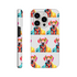 Gent Dog glossy dual-layer phone case with wraparound print of a sunglasses-wearing dog for iPhone 16/15/14/13