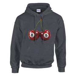 Y2K Cherries Hoodie for Women – Cute Retro Aesthetic Pullover