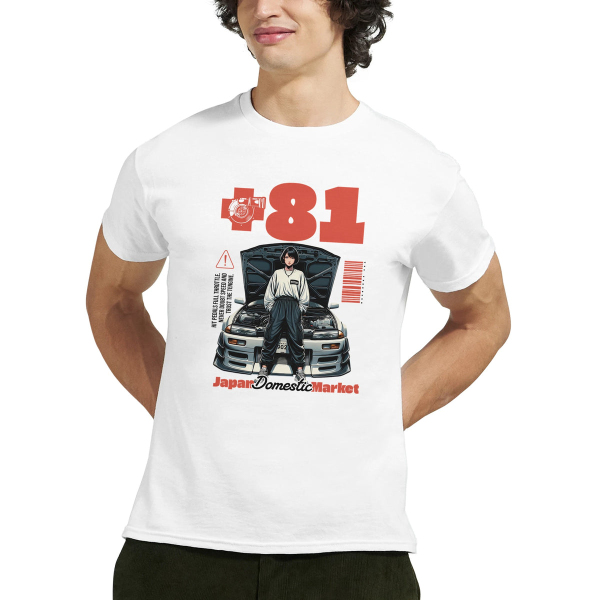 JDM car graphic T-shirt product image