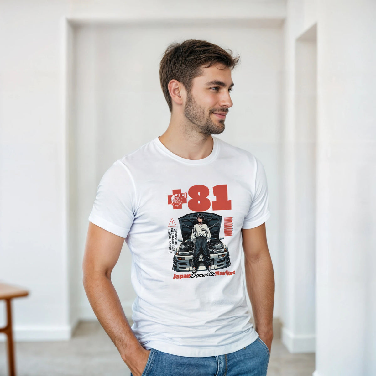 JDM car graphic T-shirt product image