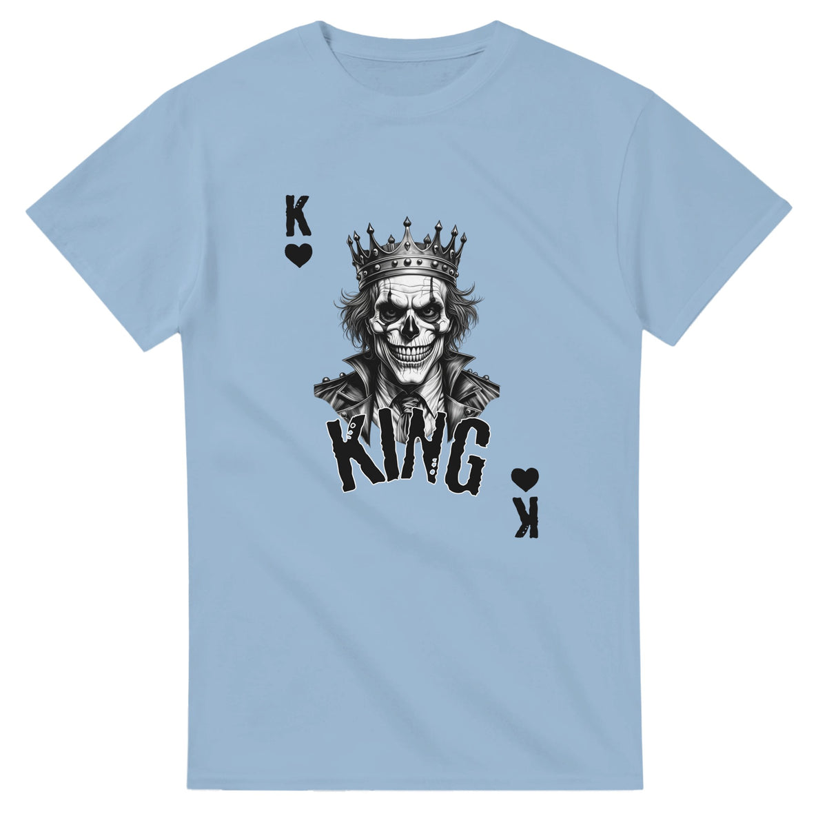King skull graphic T-shirt product image