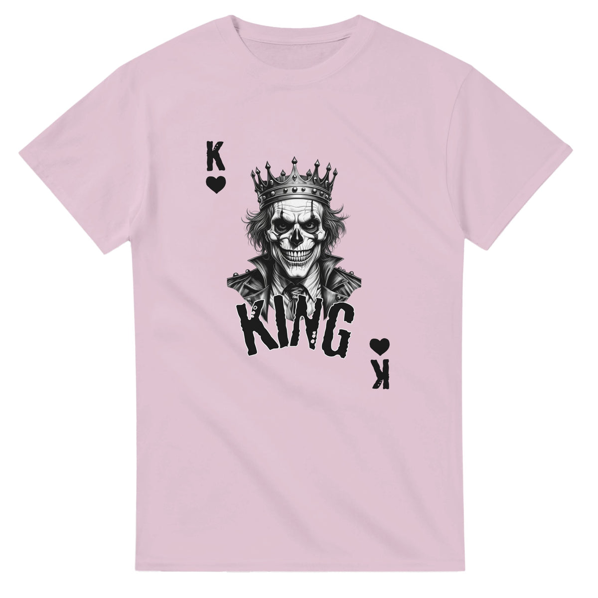 King skull graphic T-shirt product image