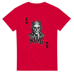 King skull graphic T-shirt product image