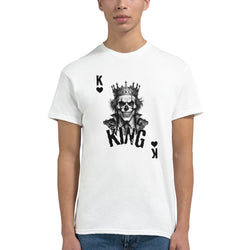 King skull graphic T-shirt product image