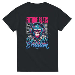 Monkey DJ graphic T-shirt product image