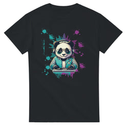 Panda DJ graphic T-shirt product image