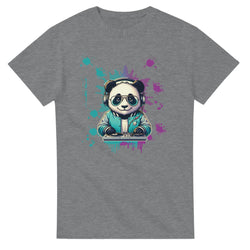 Panda DJ graphic T-shirt product image