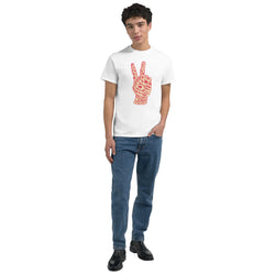 Peace sign graphic T-shirt product image