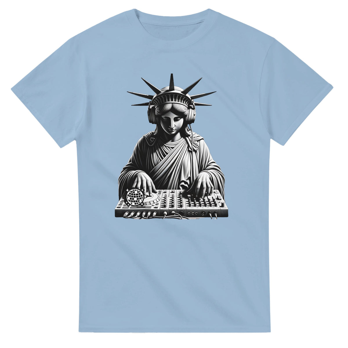 Statue of Liberty DJ graphic T-shirt product image