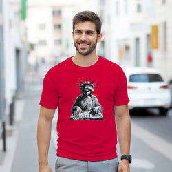 Statue of Liberty DJ graphic T-shirt product image