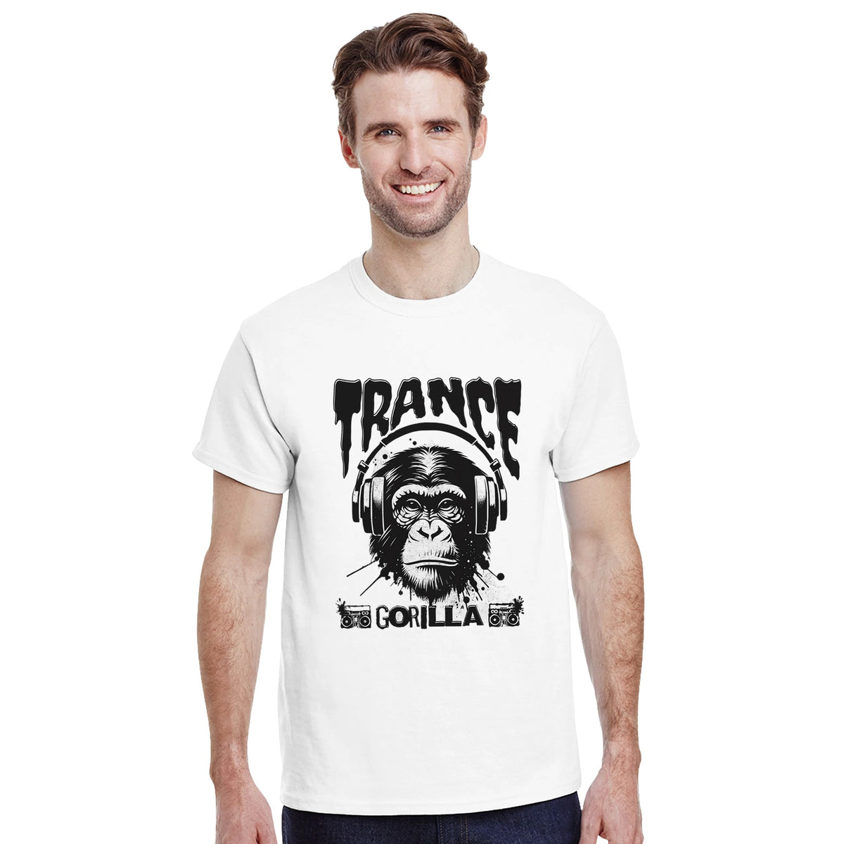 Trance music graphic T-shirt product image
