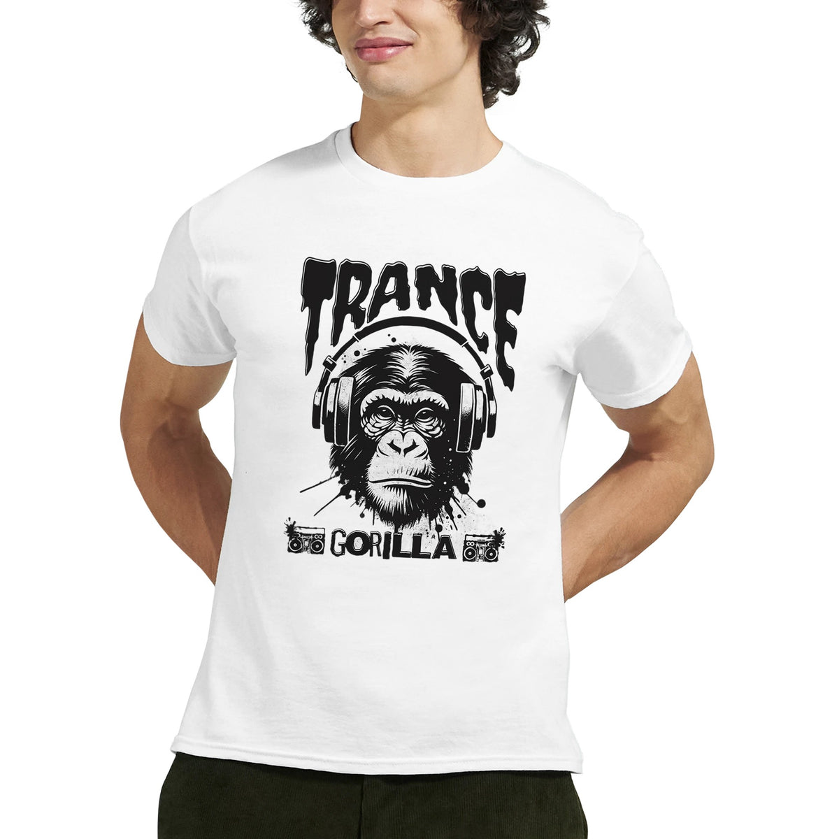 Trance music graphic T-shirt product image
